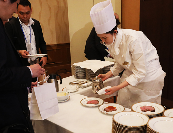 G20茨城つくば貿易・デジタル経済大臣会合での県産食材によるおもてなし　茨城県ブランド牛肉「常陸牛」の提供