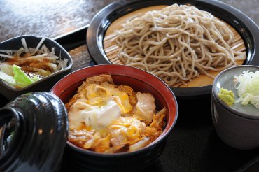 カツ丼セット(天丼にもできます)