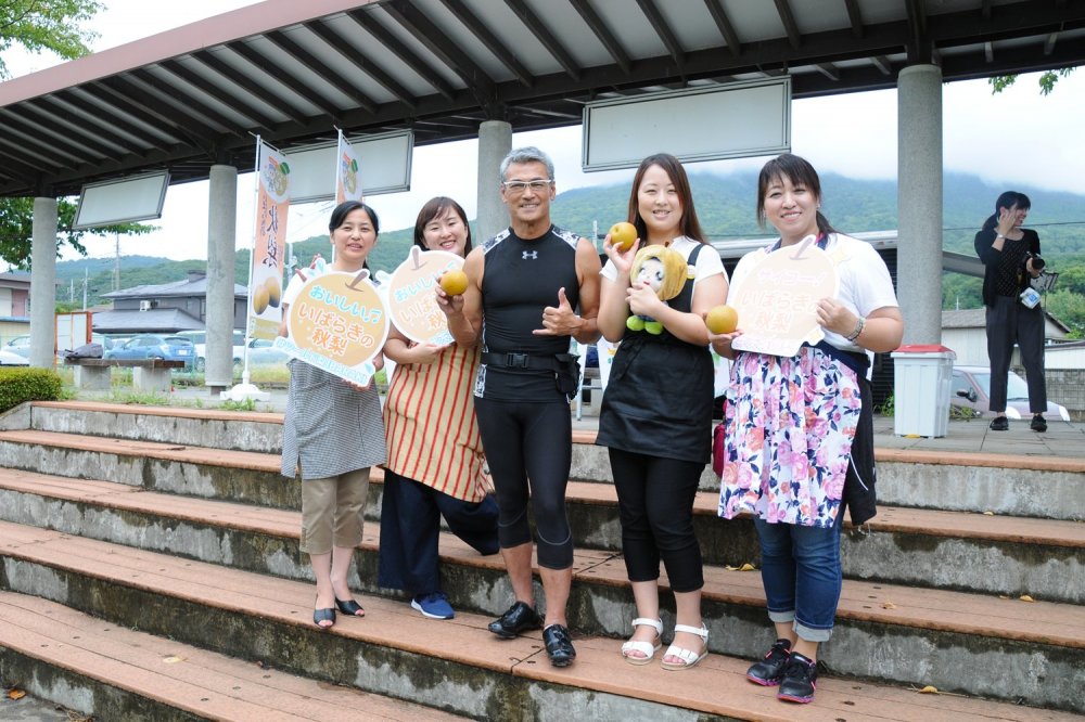 梨のふるまい！「ツール・ド・梨IBARAKI 2018」を開催しました！