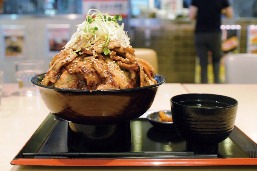 とん丼 筑波山