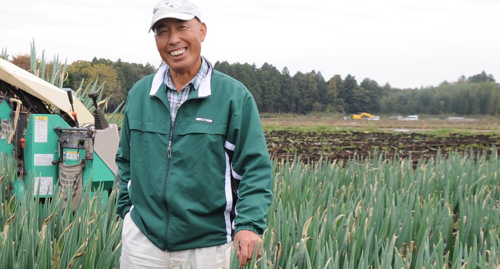 大宮ねぎ部会　平塚 郷太郎さん