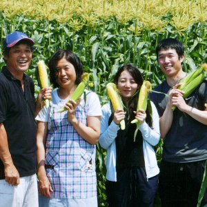 野菜工房木村さん一家（坂東市）