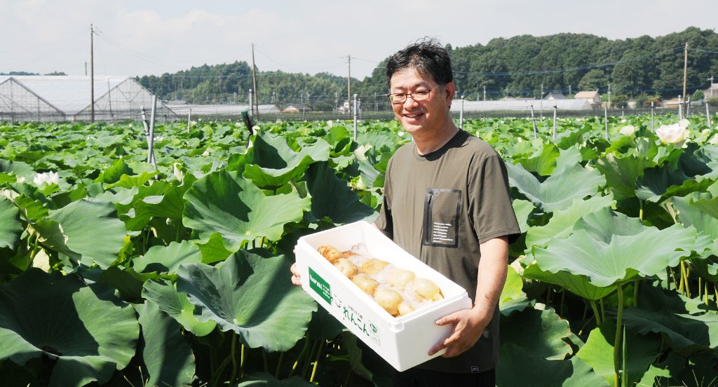 JA新ひたち野 蓮根部会玉里支部 西村 哲也