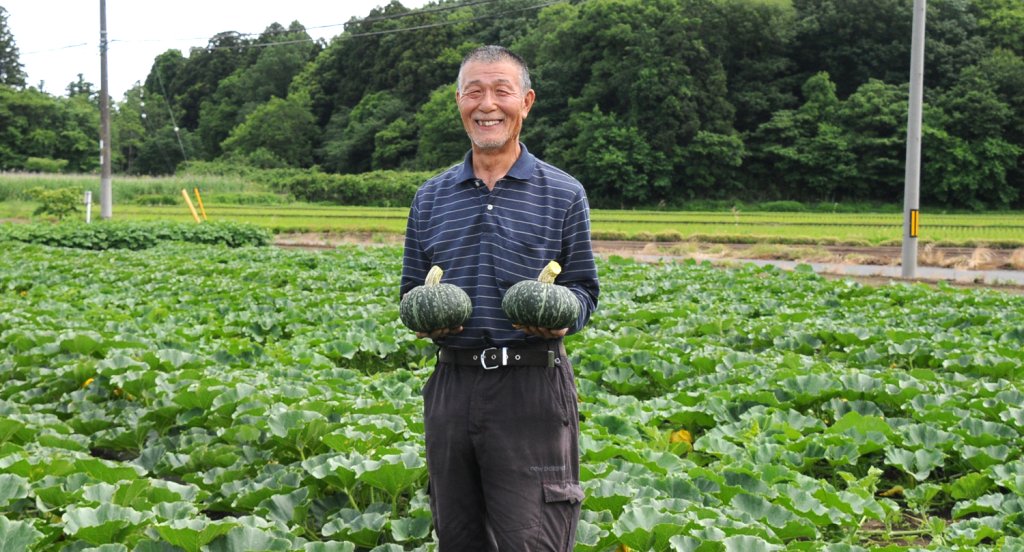 JA常陸 那珂地区かぼちゃ生産部会 小川　清