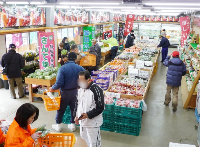 さんて旬菜館　店内