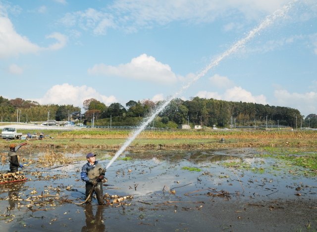 「水堀り」の水圧の高さ