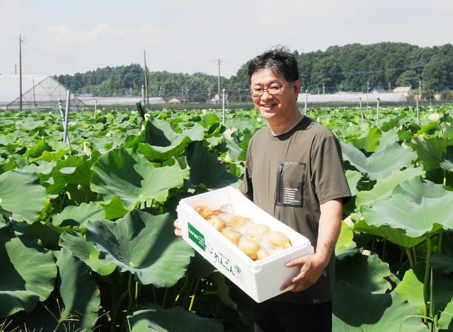 JA新ひたち野 蓮根部会玉里支部　部会長