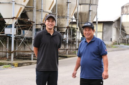 「常陸の輝き」生産農場　武熊牧場　武熊 俊明さん・真史さん（石岡市）