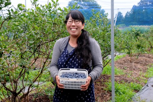 女化ブルーベリーの森　本多 恭子さん（牛久市）