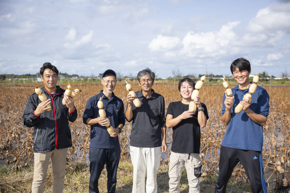 JA稲敷蓮根部浮島支部 レンコン研究部のみな