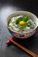 生しらす丼