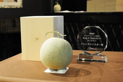 ブロンズマイスター賞を受賞した茨城町の柳洸太さんのイバラキング