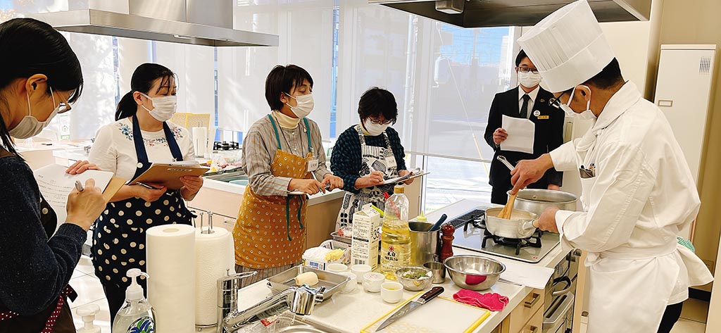 茨城県×京成ホテル×東部ガス「地産地消で食から取り組むSDGs」料理教室開催