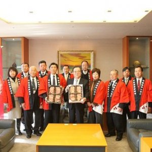 鉾田市・ＪＡ茨城旭村・ＪＡほこたが「いちご」を県庁でＰＲ