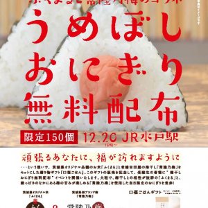 ふくまる×常陸乃梅 「口福ごはん」販売と受験生応援イベント開催